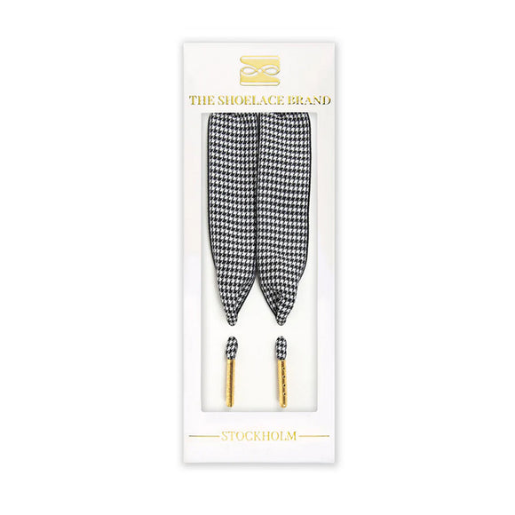 The Shoelace Brand - Houndstooth Shoelaces (120cm)