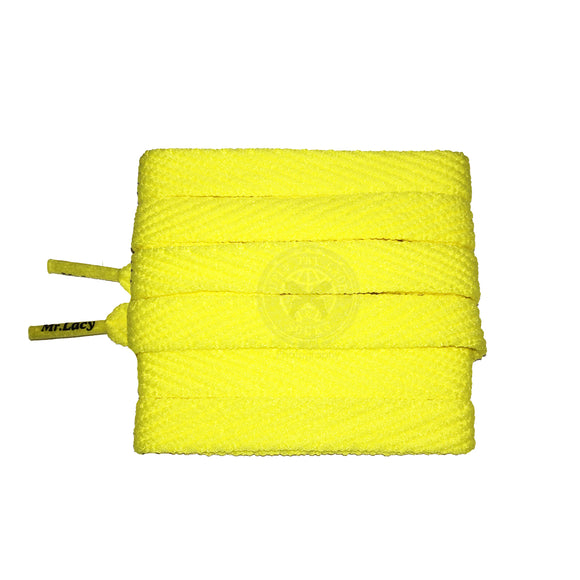 Mr Lacy Flatties - Yellow Shoelaces